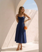 Arielle · Vestido largo de elegancia fluida