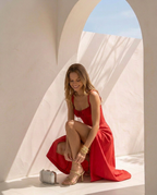 Arielle · Vestido largo de elegancia fluida