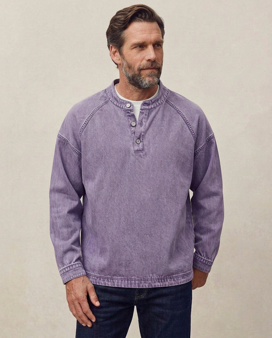 Hudson · Chemise vintage d'inspiration jean