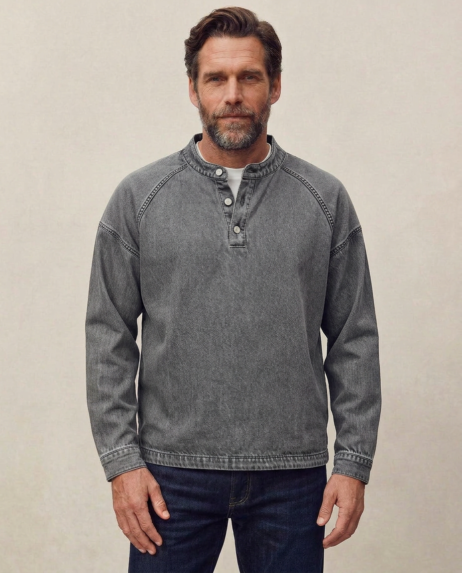 Hudson · Chemise vintage d'inspiration jean