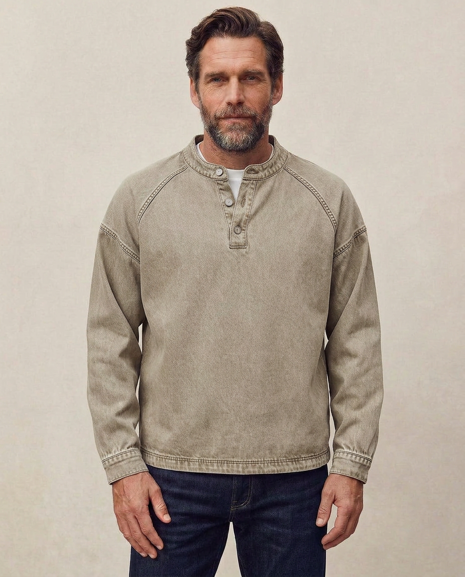 Hudson · Chemise vintage d'inspiration jean