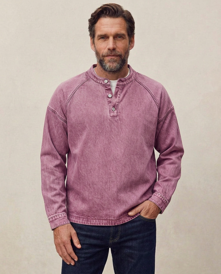 Hudson · Chemise vintage d'inspiration jean