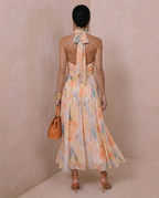 Solea · Vestido largo estampado