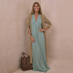 Solenne · Vestido fluido de inspiración desértica