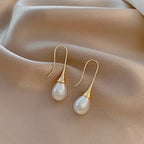 Pendientes de perlas clásicos Helena