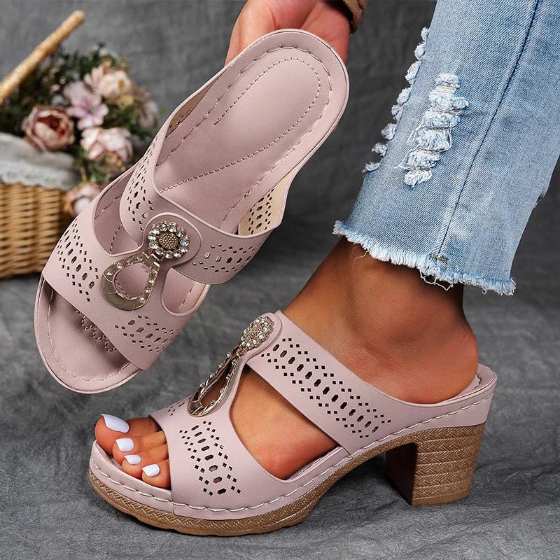 Luz de Seda | Sandalias Ortopédicas Confortables Isabelle