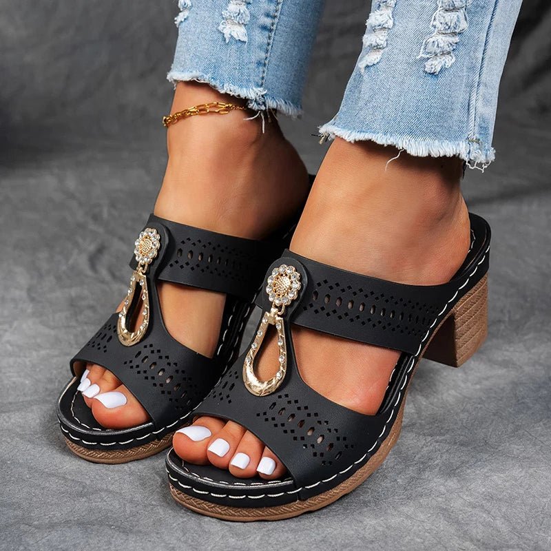 Luz de Seda | Sandalias Ortopédicas Confortables Isabelle
