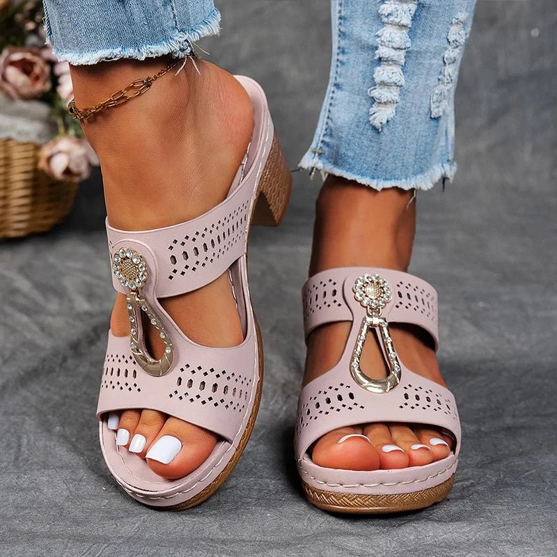 Luz de Seda | Sandalias Ortopédicas Confortables Isabelle